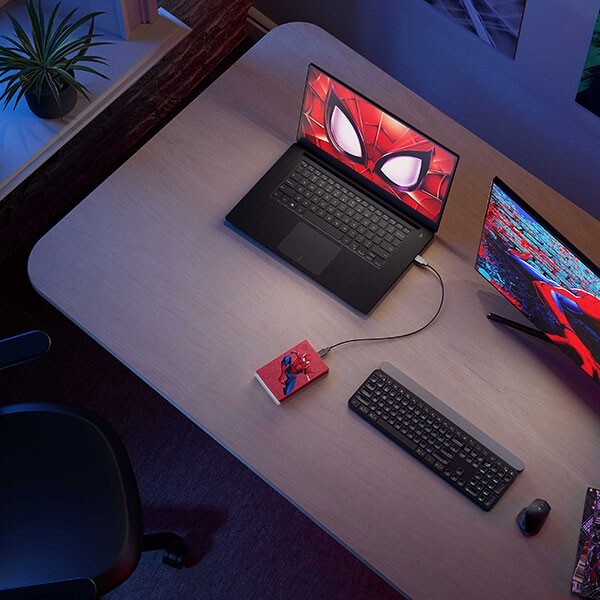 Marvel SPIDER-MAN 2TB External Hard-Drive by Seagate