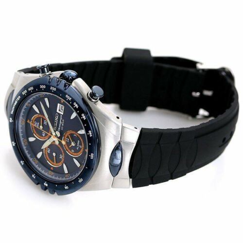 Pre-owned Seiko Giugiaro Design Mackina Sportiva Snaf85pc Men's Watch In Box