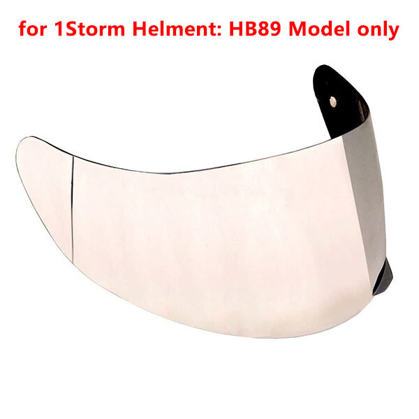 1Storm HB89 Motorcycle Modular Flip up Full Face Helmet Shield Model: HB89 only