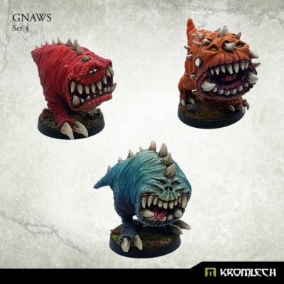 Gnaws Set 4 x3-Ork Kromlech Kommandos Bomb Squigs Beast Snagga Attack Tank