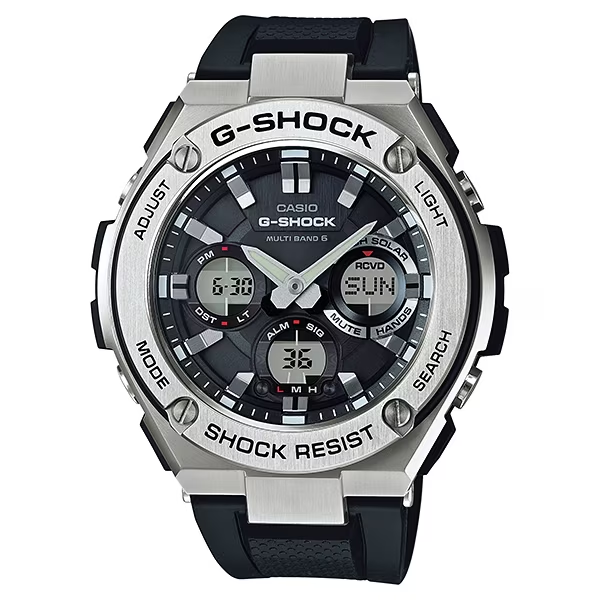 Pre-owned Casio G-shock Gst-w110-1ajf Tough Watch Japan Domestic Version