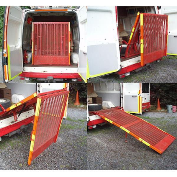 Aluminum Commercial Van Ramp Cargo Van Ramps GR3X00 Discount Ramps