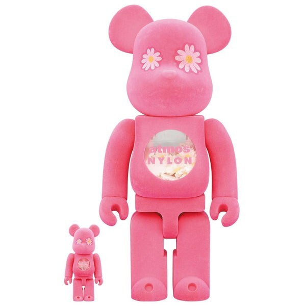BE@RBRICK atmos × NYLON JAPAN100％&400％ BE@RBRICK 400% & 100% atmos × NYLON JAPAN MEDICOM Bearbrick