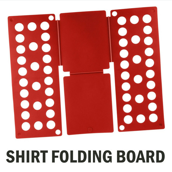 Clothes Folder Folding Board Laundry Organizer T-Shirt Fast Fold Storage Shirts