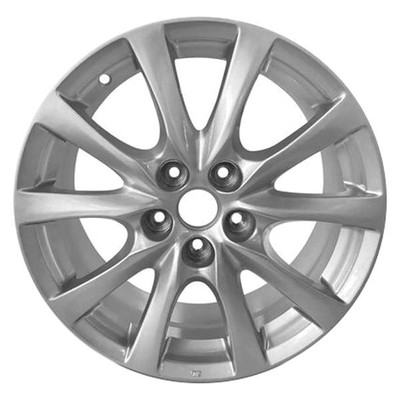 New Aluminum Wheel Rim for 2014-2017 Mazda 6 17 inch 5 Lug Silver Fits R17 Tire