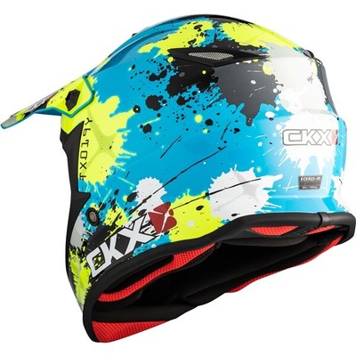CKX Kids Blast Green Off-Road TX019Y Off-Road Helmet