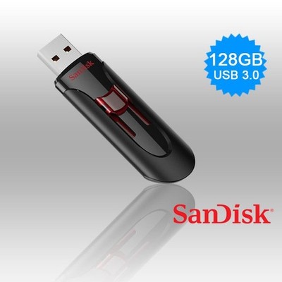 SanDisk 128GB Cruzer Glide USB 3.0 Flash Drive - Portable Data Storage Solutions