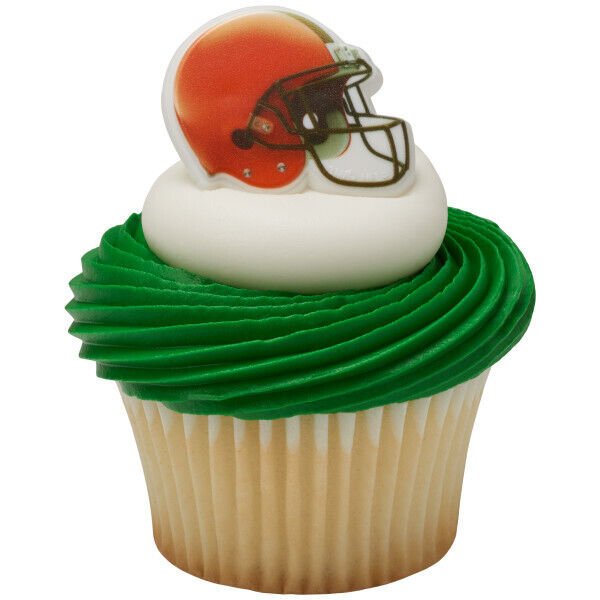 Cleveland Browns Cupcake Rings Football
