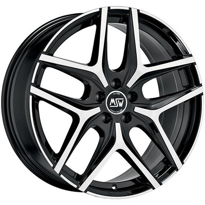ALLOY WHEEL MSW MSW 40 FOR RENAULT ESPACE 7.5X19 5X114.3 GLOSS BLACK FULL P S3A