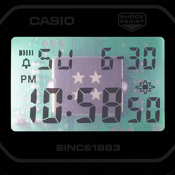 Pre-owned Casio G-shock Dw-5040rx-7jr 40th Anniversary Clear Remix Limited Men's Watch