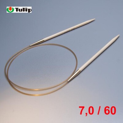 Knina Aiguille à Tricoter Circulaire Bambou 60cm/7,0mm