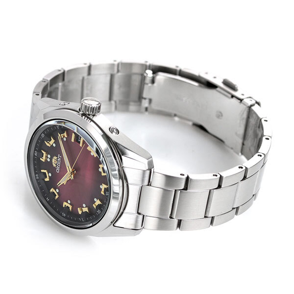 Pre-owned Orient Neo 70's Wv0081se Radio Solar Watch Red Dial Men's