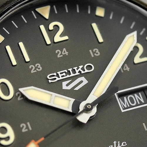 Pre-owned Seiko 5 Sport Sbsa121 Automatic Mechanical Field Specialist Style Watch Men