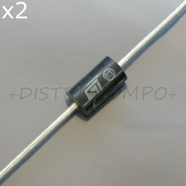 1n5908 Diode Transil 5v 1500w Cb-429 Stm Rohs (Lot De 2)