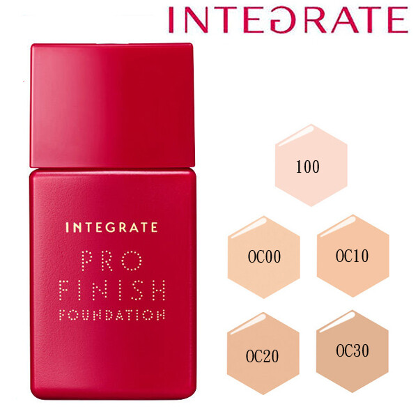 INTEGRATE] Pro Finish Liquid Foundation SPF30 PA 30ml JAPAN