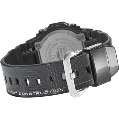 Pre-owned Casio G-shock Men's Watch Gw-s5600u-1jf Origin Solar Radio Carbon Fiber Digital
