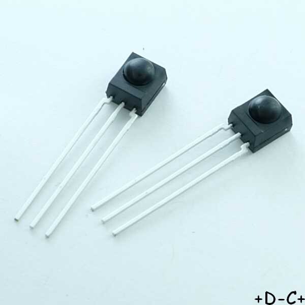 Tsop4838 RÃ©Cepteur Infrarouge 38khz Vishay Rohs (Lot De 2)