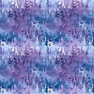 Hoffman Jewel Basin by McKenna Ryan MRD24 120 Hyacinth Cotton BTY