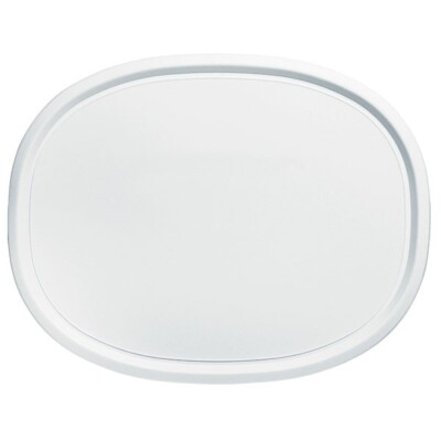 NEW OVAL F-2-PC CORNING WARE French White PLASTIC LID COVER fits F-2-B & F-6-B