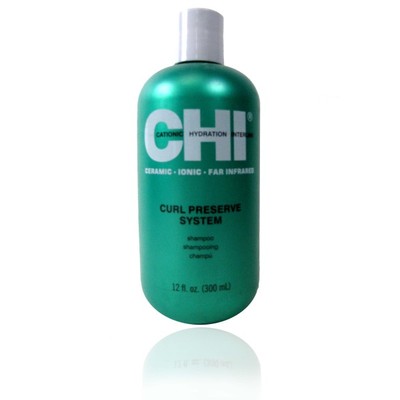 Chi Curl Preserve System Shampoo 12 oz PACK OF 3