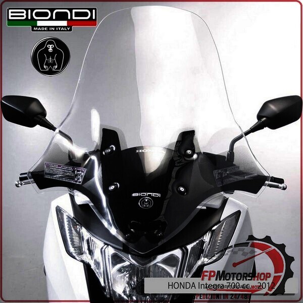 PARABREZZA PER SCOOTER CLUB HONDA INTEGRA 700 2012> BIONDI 8061256