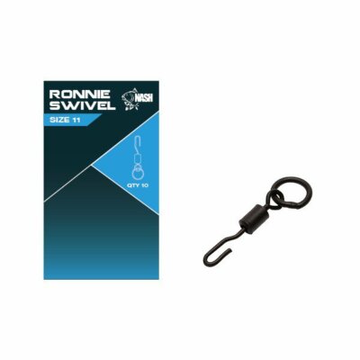 Nash Ronnie Rig-Swivel Karpfenangeln Carp Fishing Ronnie-Rig NEW OVP
