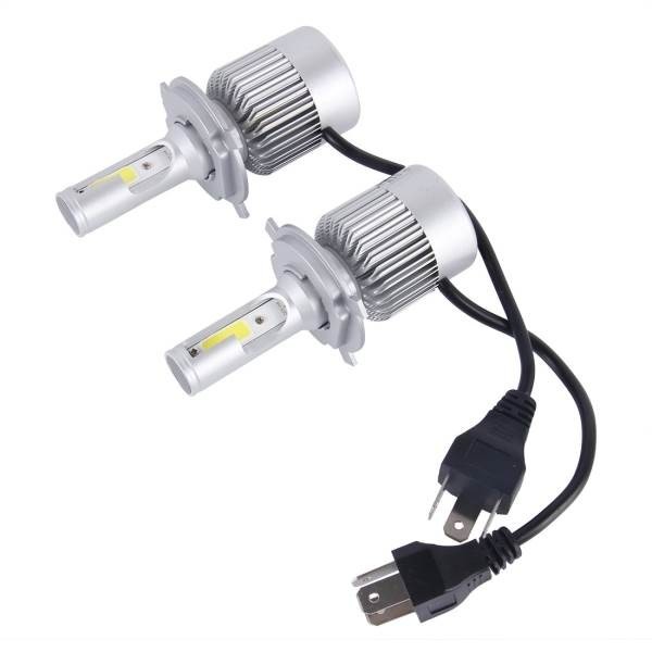 Coppia Lampade Led Da Auto Fari H4 Auto Kit Lampadine 36w Luce Bianca 6000k hsb