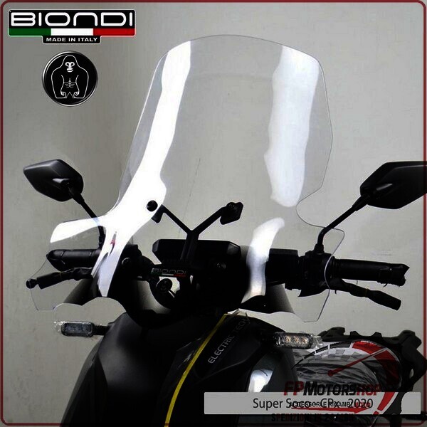 PARABREZZA PER SCOOTER CLUB SUPERSOCO CPX 2020> BIONDI 8061290 TRASPARENTE 