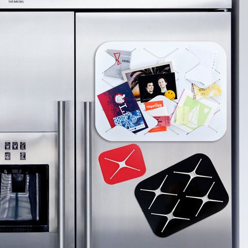 Set of 3 Memo Boards Kitchen Fridge Notice Board for Notes