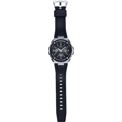 Pre-owned Casio International Warranty Gst-w300-1ajf G-shcok G-steel Radio Solar Men's Watch