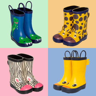 Childrens lined wellies top