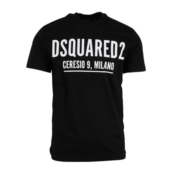 Мужская футболка Dsquared2 Ceresio9 Cool S71GD1058 D2 черная