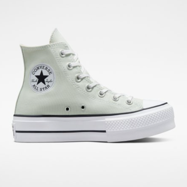 Кеды Converse Chuck Taylor Lift High Canvas Светло-серебристый - 572720C