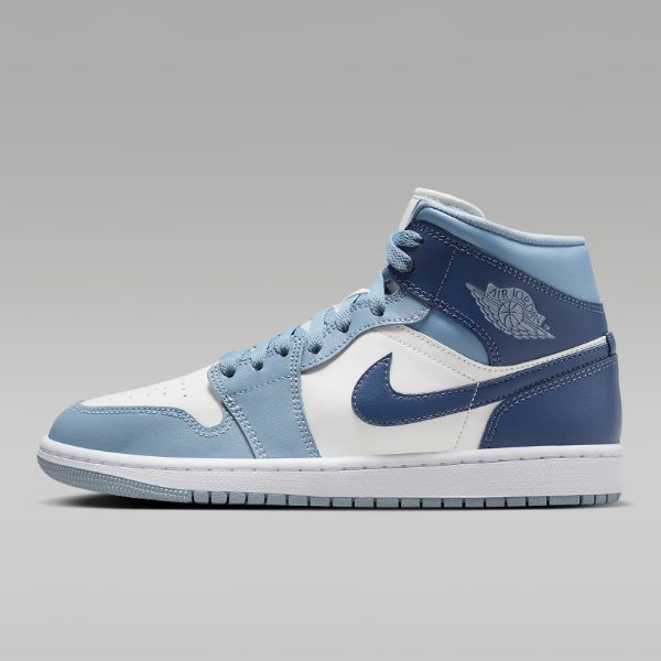 Nike Women s Air Jordan 1 Mid Shoes Diffused Blue BQ6472 140 Expeditedship eBay