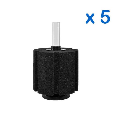 5 Packs Bio Sponge Filter Breeding Fry Shrimp Nano Fish tank Aquarium XY-380