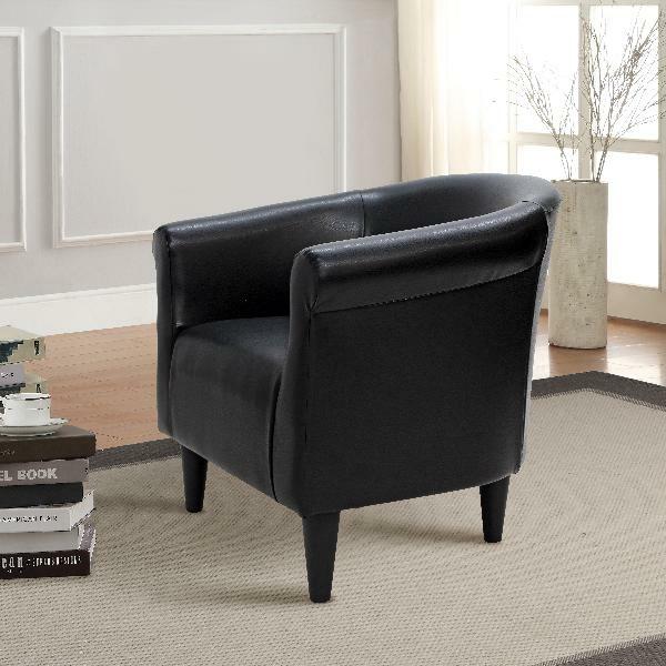 Osp Furniture Inspired By Bassett Black Sinclair Executive Faux