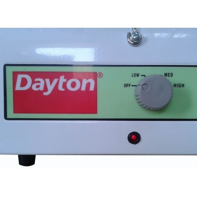 Dayton 3Vu31 Portable Electric Heater, 15 In L X 11 1/2 In W X 11 In D,