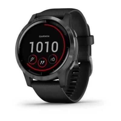 Garmin Vivoactive 4 45mm Black Smartwatch GPS Bluetooth HRM Fitness Tracker D1