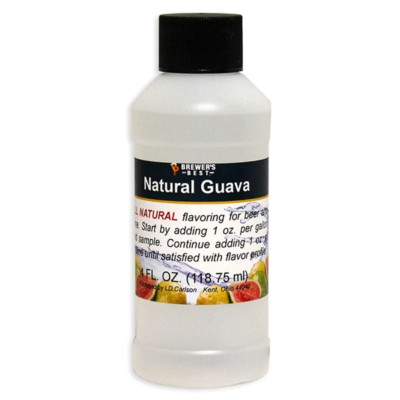 Brewers Best Natural GUAVA Flavoring Fruit Flavors for Beer & Wine