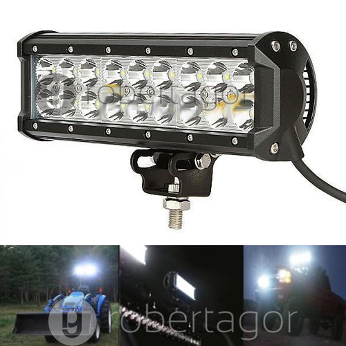 FARO LAMPADA SUPPLEMENTARE PROFONDITA AUTO FUORISTRADA 12V 18 LED 54W 6000K IP68