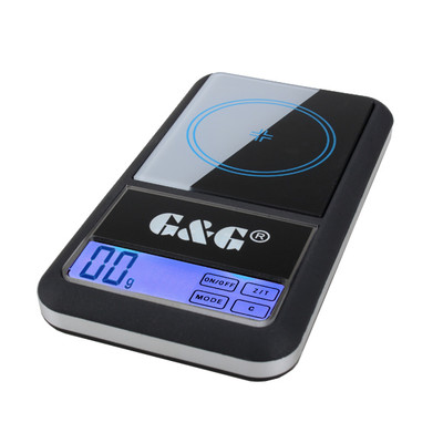 G&G AS 500g/0,01g Feinwaage Goldwaage Taschenwaage Digital-Waage Münzwaage