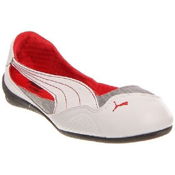 puma textured ballerinas