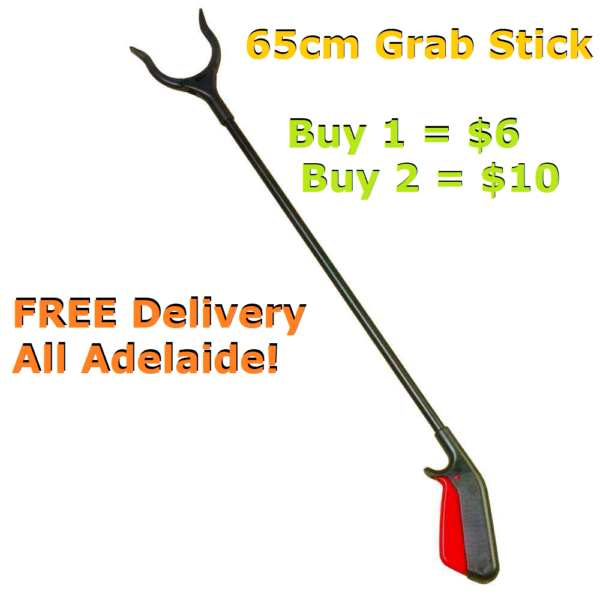 Basic Easy Reacher Grabber Grab stick Pick up 84cm or 65cm NEW $6