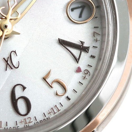 Pre-owned Citizen Xc Eco-drive Es9434-53x Solor Radio Women's Watch In Box