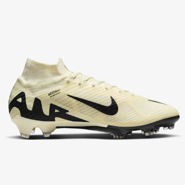 Pre-owned Nike Zoom Mercurial Superfly 9 Elite Fg Soccer Cleats 'lemonade' (dj4977-700)