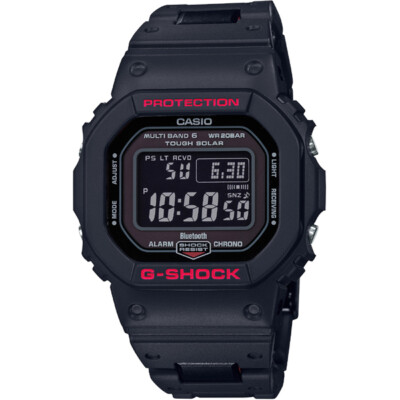 Pre-owned Casio International Warranty Gw-b5600hr-1jf G-shock Radio Solar Men's Watch