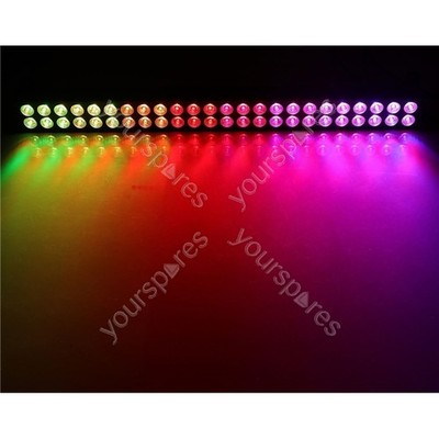 QTX Duplex-Bar: 48 x 3W Double LED Wall Bar - 48x RGBA - DuplexBar