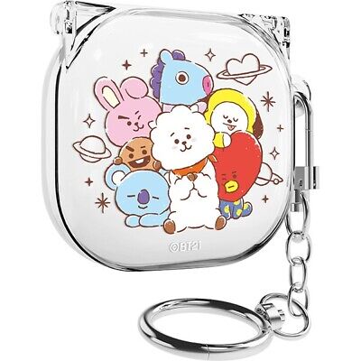 BT21 Official Group Basic Sketch Samsung Galaxy Buds2 Pro Live Case Key Chain