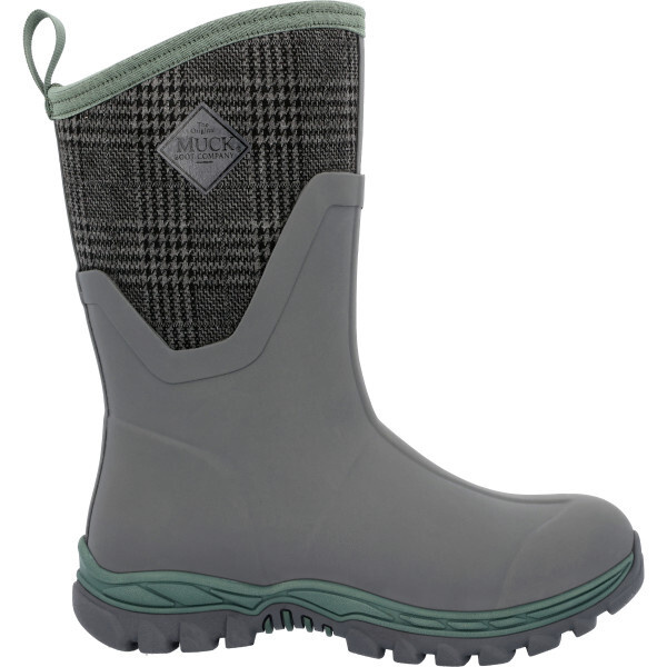 Muck Women's Arctic Sport II Mid Boot - Gray/Plaid