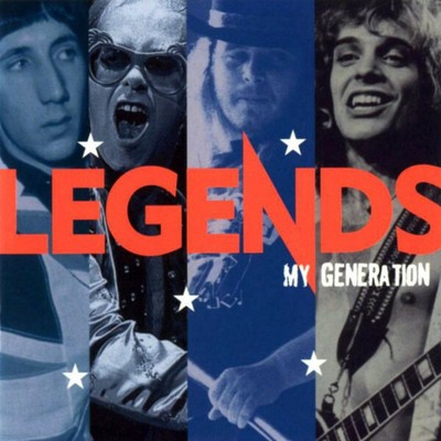Legends: My Generation Time Life (CD,2004, Universal) Rock CD 